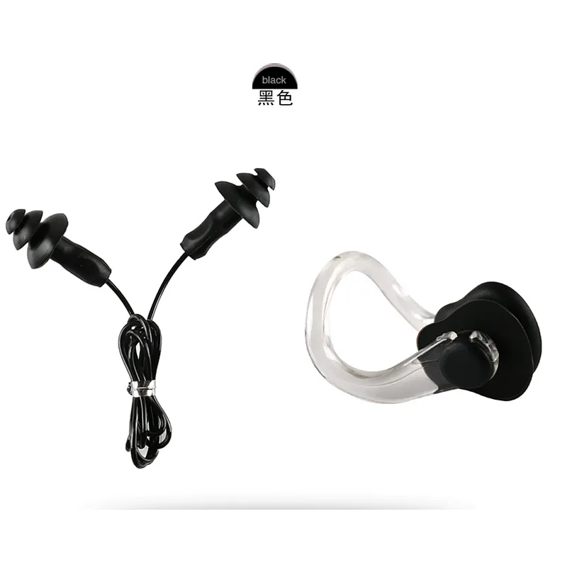 W40 earplugs and nose clip set
