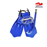 M27S79F56 diving mask snorkel with fins set