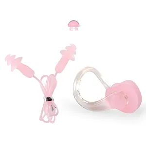 W40 earplugs and nose clip set