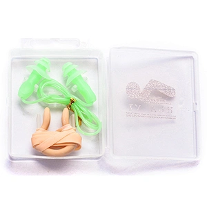 W20 earplugs and nose clip set