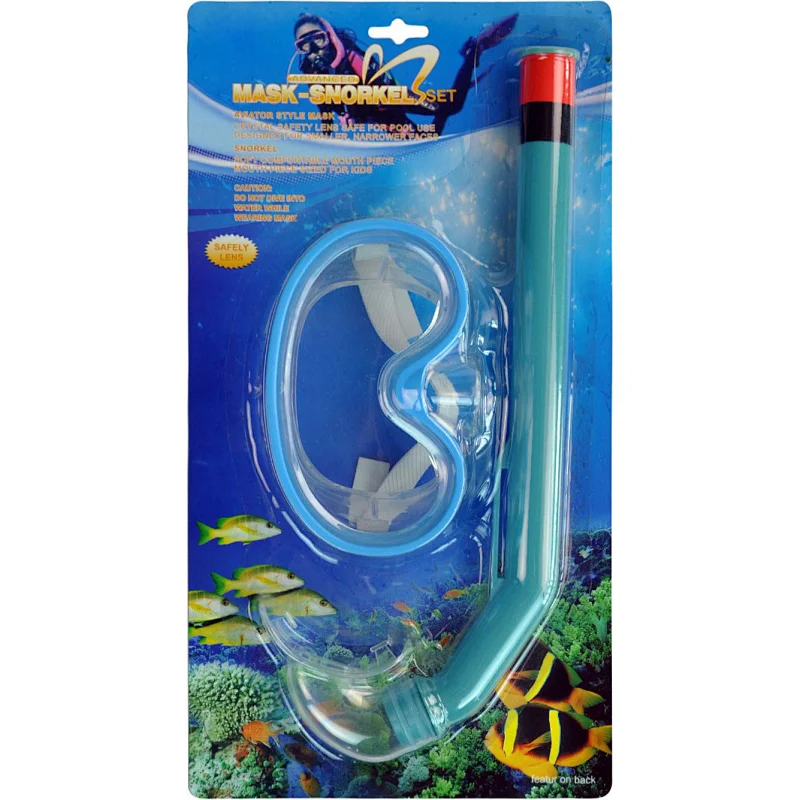 M27S10 diving mask snorkel set