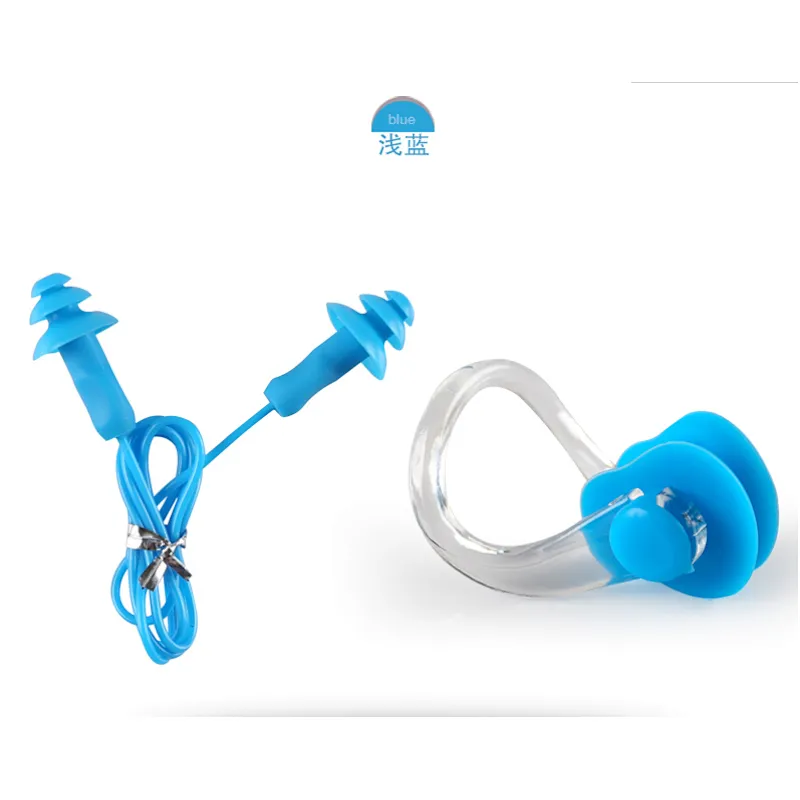 W40 earplugs and nose clip set