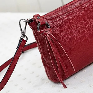 Guangzhou factory high quality vintage genuine leather handbags for woman