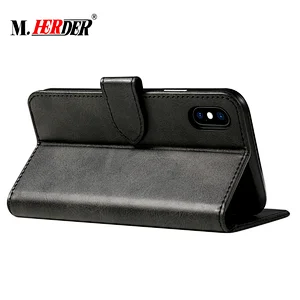 Audit factory customized top quality new arrival real leather phone case for girl