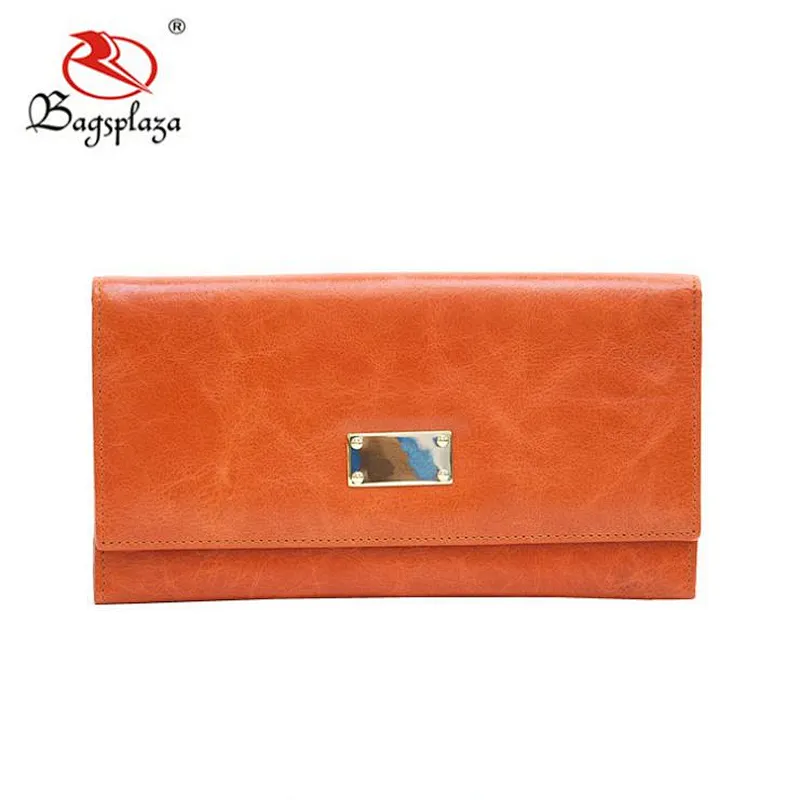 Various shape Golden supplier New coming trifold wallet