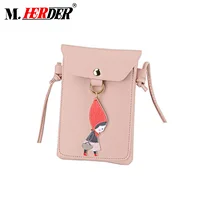 Cute cartoon cell carry bag phone case printer packaging bag for girls with low price