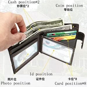 Japanese new design cowhide mens signature wallets set mens luxury unisex wallet importer of leather citi trends wallets