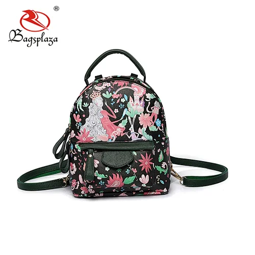 Fashion popular Golden supplier New coming flower backpack