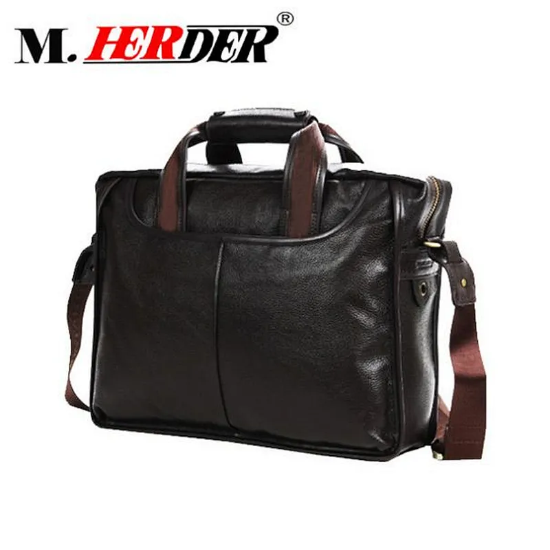 Personalised Golden supplier New coming leather attache case