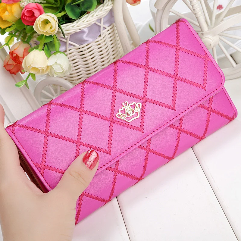 Fashion designer cheap china factory direct sale cute wallets for women