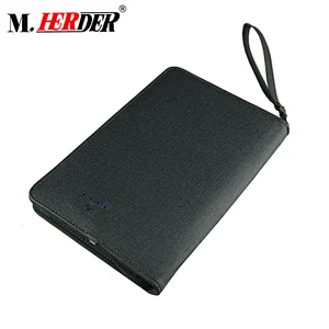 Hot selling passport wallet with gps power wallet travel wallet with power bank