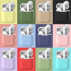 wholesale Amazon hot sell new mini soft silicone case cover for apple cute airpods
