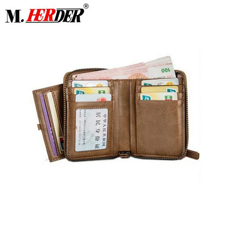 Experienced Manufacture Customized High-Grade Rfid Card Holder Wallet