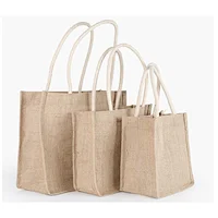 Amazon hot sell soiled cotton linen shopping gift tote bag custom