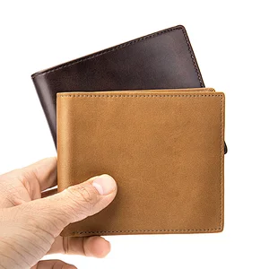 OME low price New coming woods genuine leather wallet