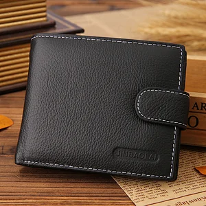 new & hot good quantity wholesale China Manufacturer leather wallet for men