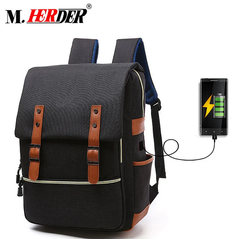 Manufacture wholesale cheap hot sell laptop bags backpack usb women waterproof college bags backpack USB charging port