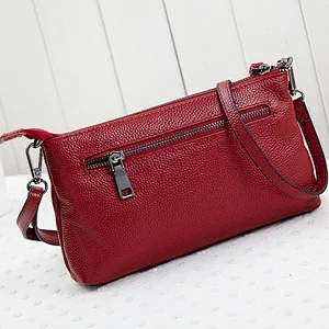 Guangzhou factory high quality vintage genuine leather handbags for woman