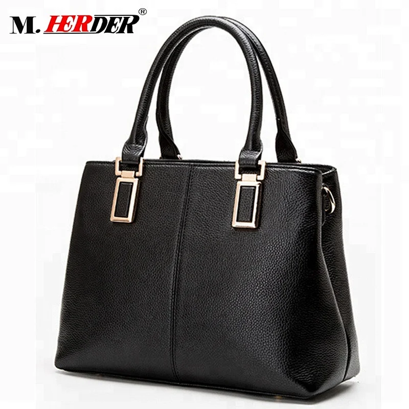 Hottest Factory Price China Manufacturer 100% genuine leather handbags