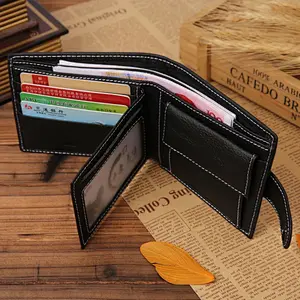 new & hot good quantity wholesale China Manufacturer leather wallet for men