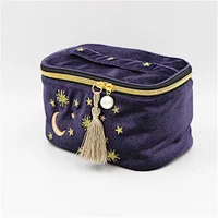 Bagsplaza luxury pandasew jewelry box and pouch set jewelry travel bag velvet