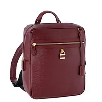 China Supplier Online Shopping Leather Laptop Backpack Bag High Quality School Backpack