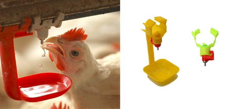 Poultry equipment nipple drinker