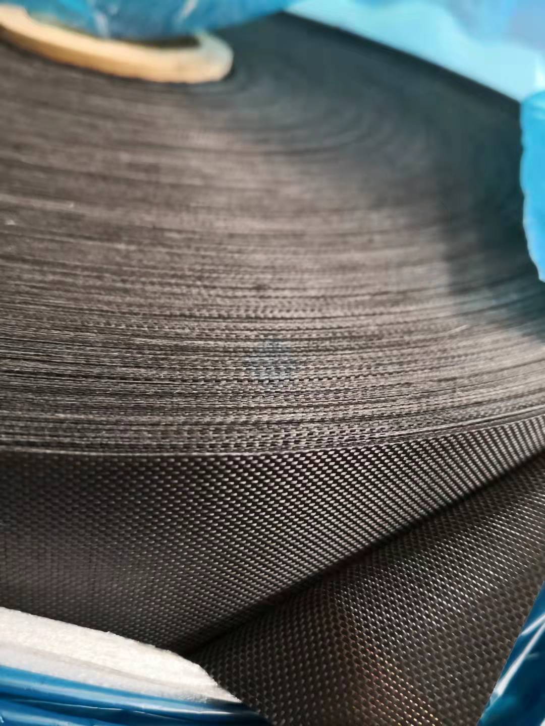 Black Fiberglass Fabric