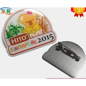 Offset Printed Pins stainless steel brass material,offset printed pins stainless steel brass material