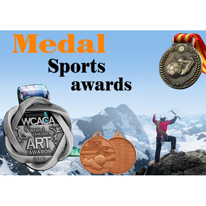 metal medal crown award Hot Summer Sale