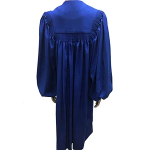 2019 Hot sel blue  Carly  church choir robes gowns for church  with colorful stole