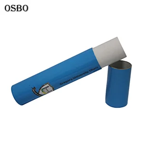 Printing Logo Stamping Diploma Leather Certificate Tubes For Sale