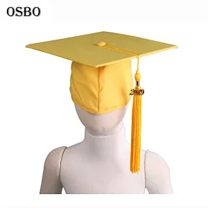 Hot sale China factory graduation gown cap