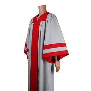 2019 New Design  Colorful  Unisex Customized 100% polyester gowns for choir