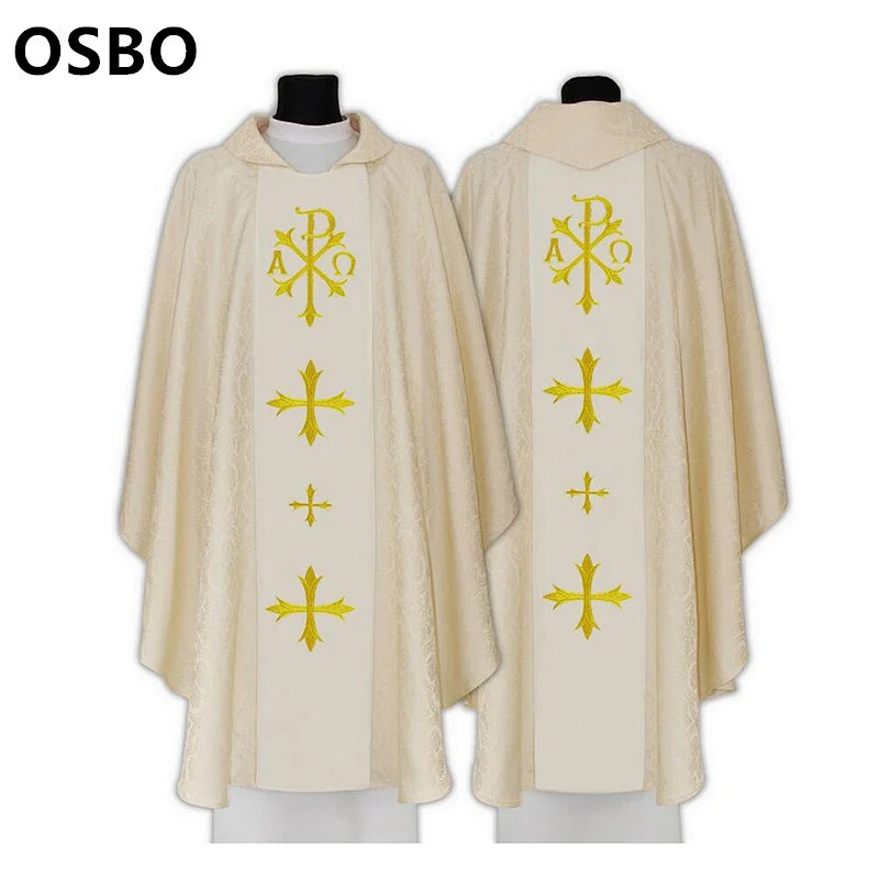 ODM/OEM plain white custom wholesale clergy robes for sale