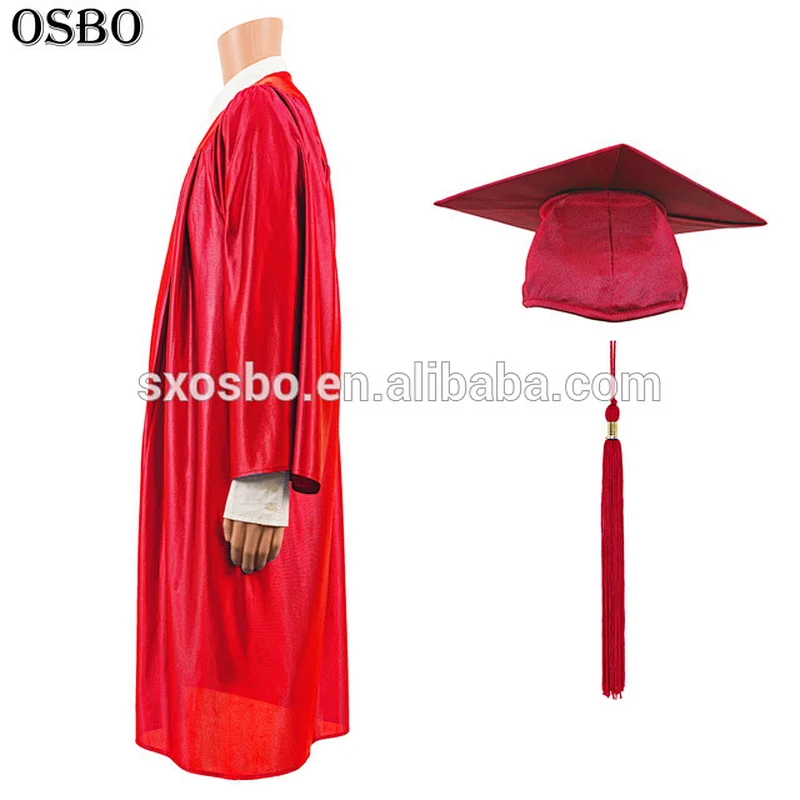wholesale academic regalia graduation gowns/academic robe,cheap satin graduation robe