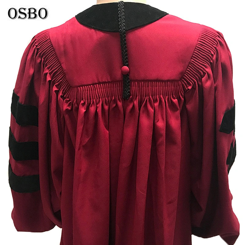 Master Graduation Gown , black graduation gowns , doctoral clergy robes ...