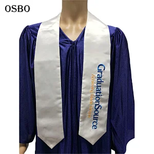 Factory Price University Honor Embroidery Graduation Stole