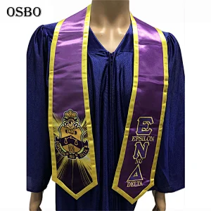 University Promotional Graduation Stole With Slanted End