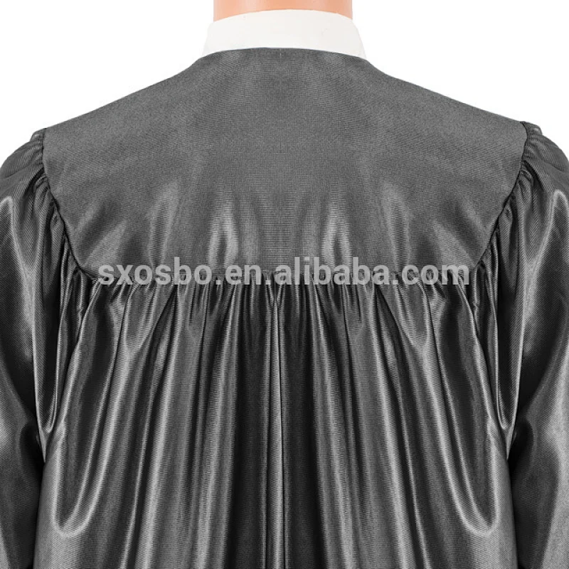 US Style Bachelor Black Graduation Gown