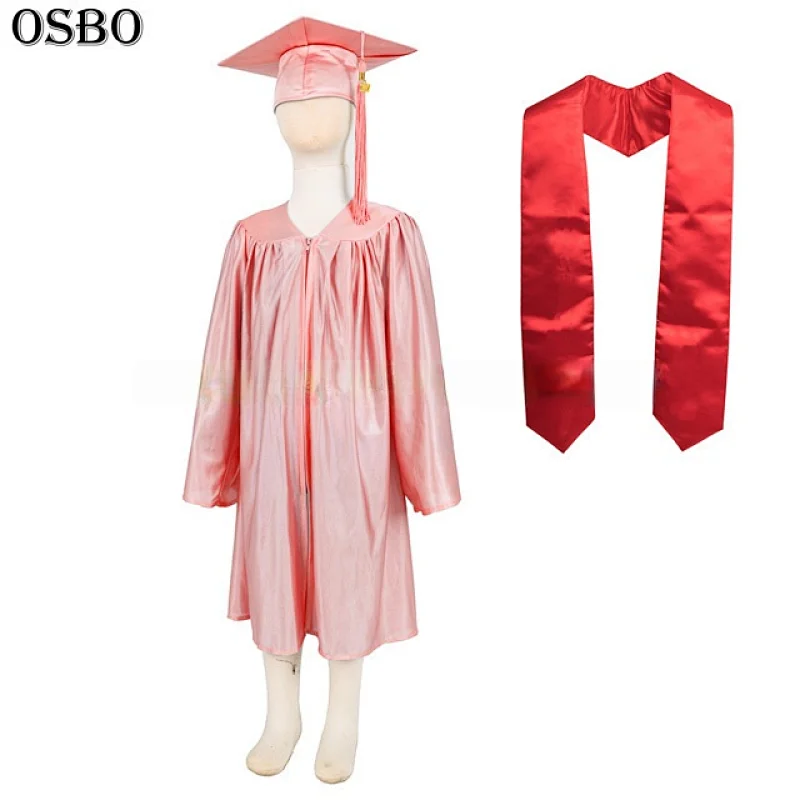 Children Graduation Gown and Cap Tassels