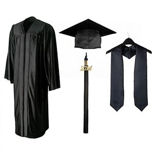 Wholesale High Quality University Academic Cap College Graduation Gown