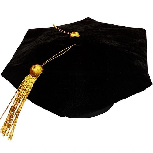 Wholesale customized High Quality College University Academic Doctorall Gown Graduation Cap for School
