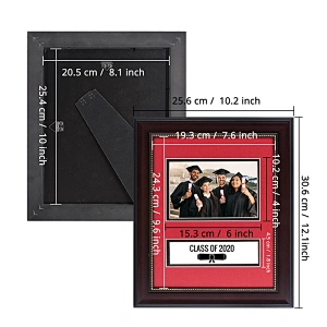Wholesale Graduation Photo Frame with celebrities Class Name School Seal Holder
