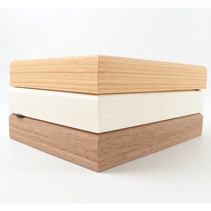white wooden display window box picture frames