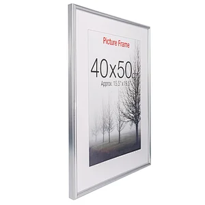 customized 30X40 50x70 A2 large wall hanging plastic colored pvc advertising poster picture frame