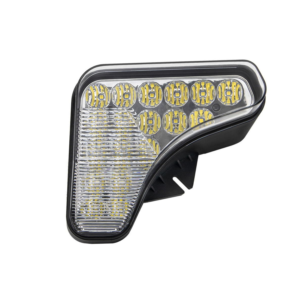 Super Bright  90W Triangle Led Work Lamp for Agricultural Vehicles Snowplow Skid Steer Loader