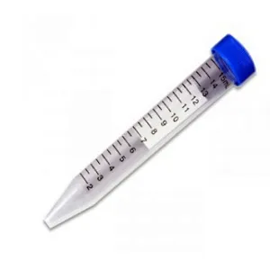 Various size clear graduated glass centrifuge tube mould