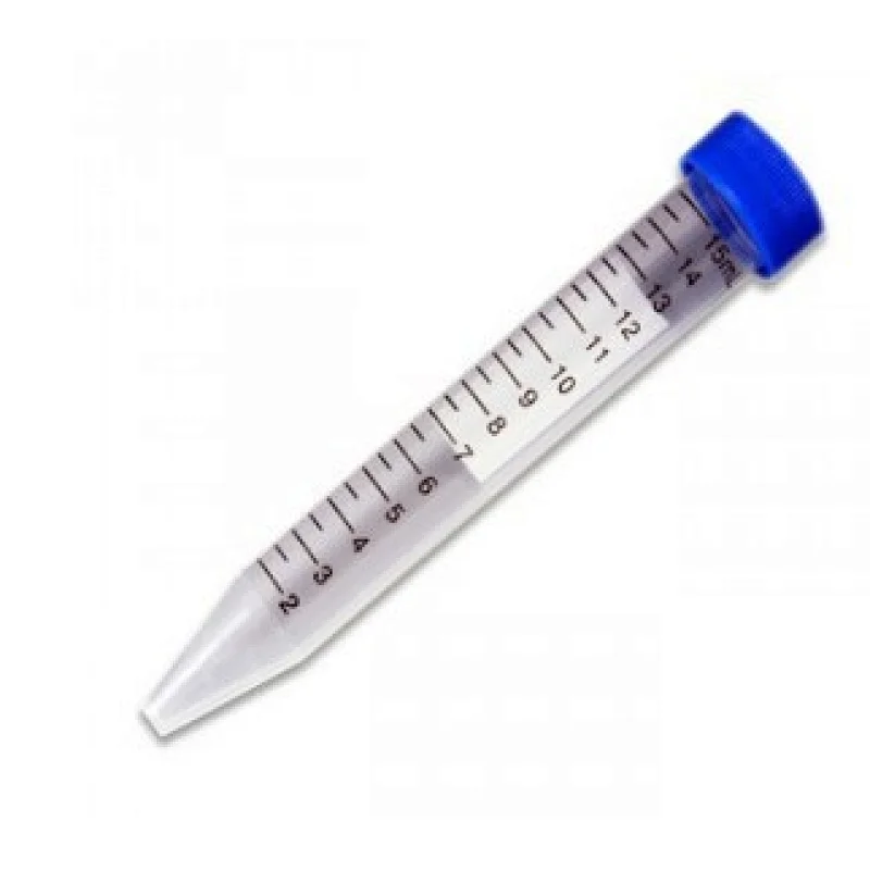 Various size clear graduated glass centrifuge tube mould