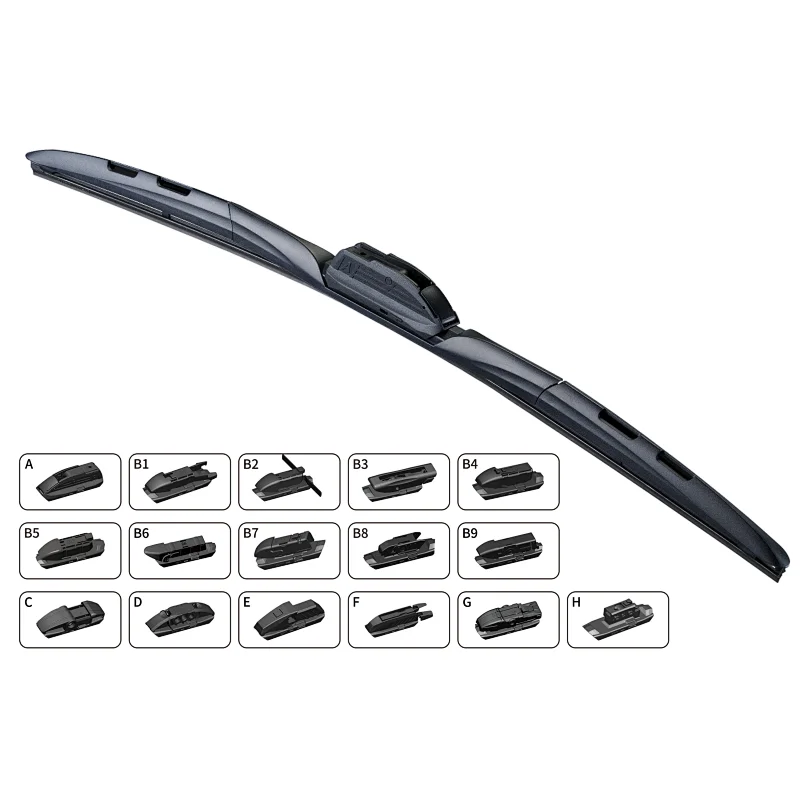 Lâmina de limpador de carro universal macia BOSOKO V96